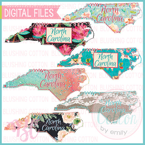 FLORAL STATE BUNDLE NORTH CAROLINA