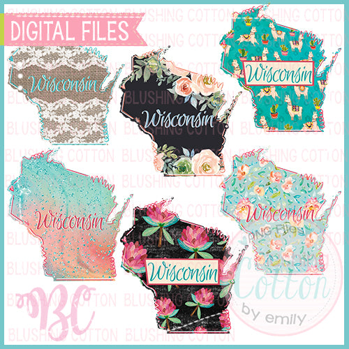 WISCONSIN FLORAL STATES BUNDLE   BCBC