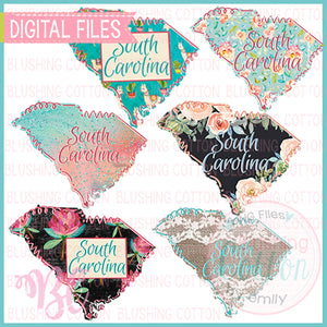 FLORAL STATE BUNDLE SOUTH CAROLINA