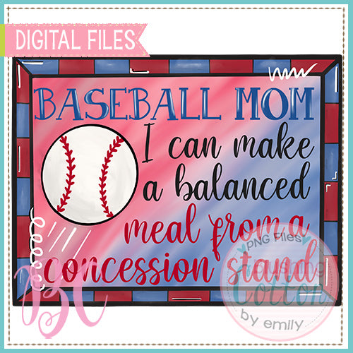 BASEBALL MOM CONCESSION PATRIOTIC   BCBC