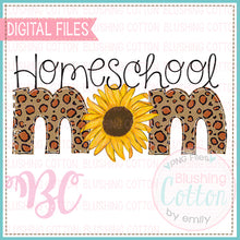 Load image into Gallery viewer, HOMESCHOOL MOM WITH SUNFLOWER  BCBC