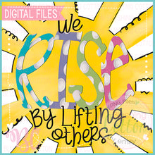 Load image into Gallery viewer, WE RISE BY LIFTING UP DESIGN  2 FOR 1 BUNDLE  BCBC