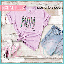 Load image into Gallery viewer, PANSY AND ROSE FLORAL STRIPE MOM  BCBC