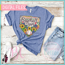 Load image into Gallery viewer, BASEBALL MOM WILDFLOWERS ON BASE   BCBC