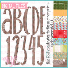 Load image into Gallery viewer, BROWN AND TAN GINGHAM CHECK SLIM ALPHA BUNDLE   BCBC