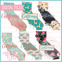 Load image into Gallery viewer, FLORAL STATE BUNDLE CALIFORNIA   BCBC