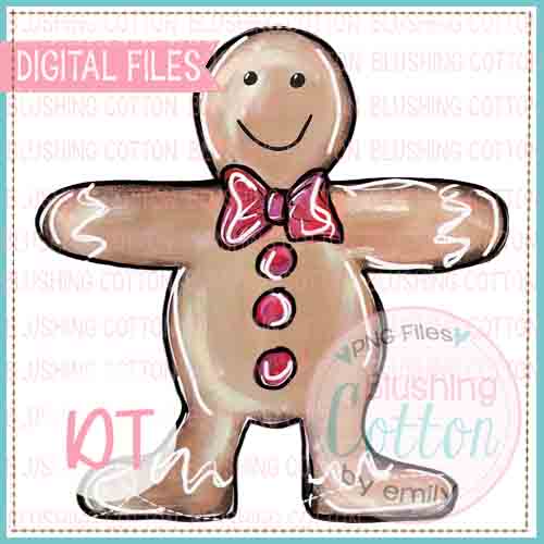 Gingerbread Man Design    BCDT