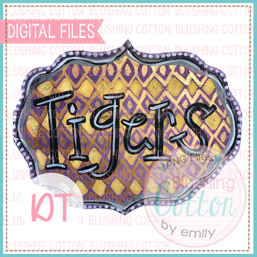 Tigers Gold Design  BCDT