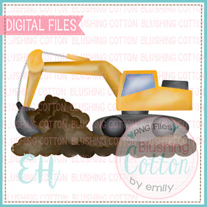 Backhoe With Mud Design    BCEH