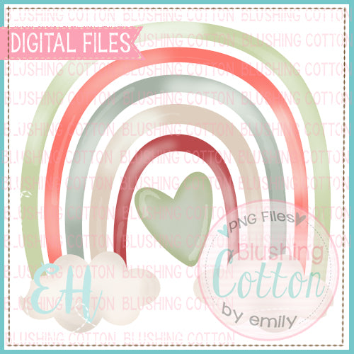 CHRISTMAS PASTEL RAINBOW DESIGN   BCEH