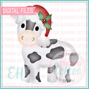 Curious Cow Christmas Design    BCEH