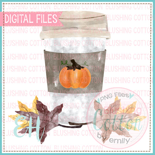 Fall Pumpkin Latte Design    BCEH