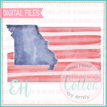 Load image into Gallery viewer, MISSOURI FLAG BCEH