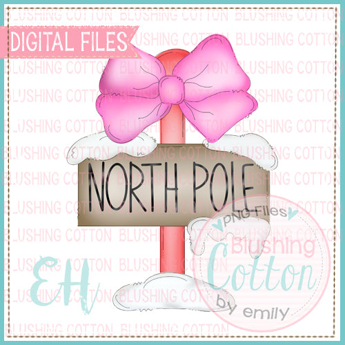NORTH POLE WITH A BOW BCEH