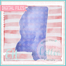 Load image into Gallery viewer, PATRIOTIC MISSISSIPPI DESIGN  BCEH