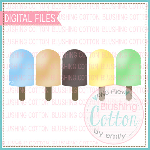 POPSICLE ROW FOR BOYS WATERCOLOR DESIGN  BCEH