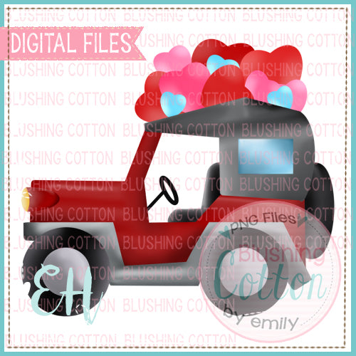 RUGGED TRUCK WITH HEARTS   BCEH