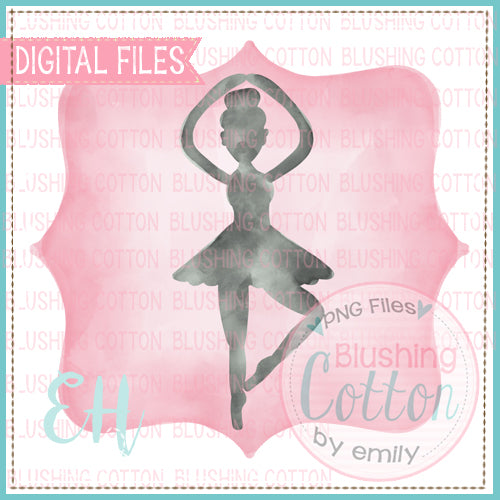SCALLOP WITH BALLET DANCE GIRL BCEH