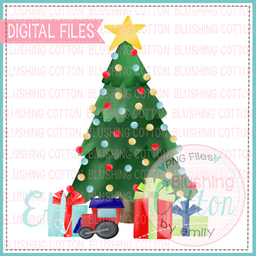 TREE WITH GIFTS    BCEH