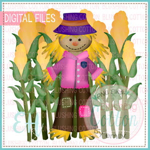 WOODLYN SCARECROW IN CORN DESIGN BCEH