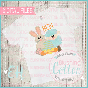 VINTAGE EASTER FRIENDS   BCEH