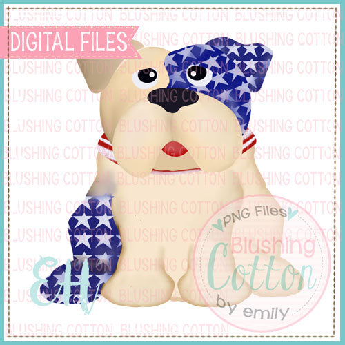 BLUE WHITE STARS BULLDOG   BCEH
