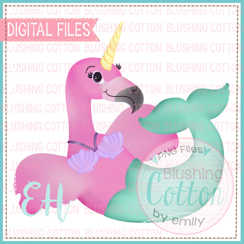 MERMINGOCORN WATERCOLOR DESIGN BCEH