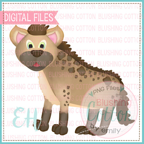 HYENA WATERCOLOR DESIGNS BCEH