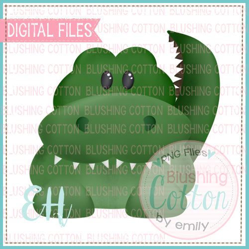 SIMPLE ALLIGATOR WATERCOLOR DESIGNS BCEH