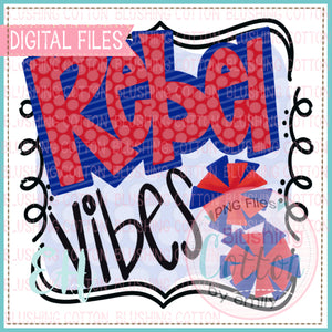 VIBES REBEL RED AND BLUE WATERCOLOR DESIGNS BCEH