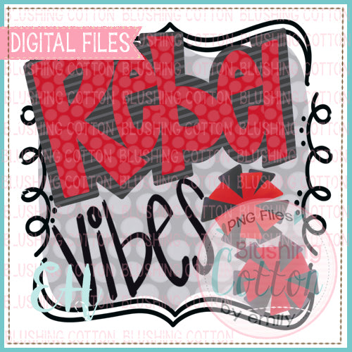 VIBES REBEL RED AND GREY WATERCOLOR DESIGNS BCEH