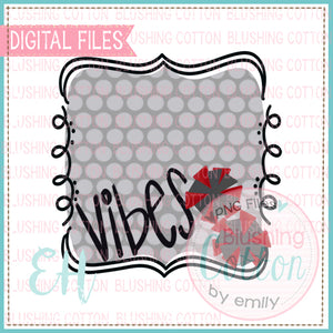BLANK VIBES RED AND GRAY WATERCOLOR DESIGNS BCEH