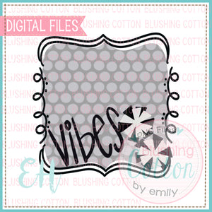 BLANK VIBES BLACK AND WHITE WATERCOLOR DESIGNS BCEH