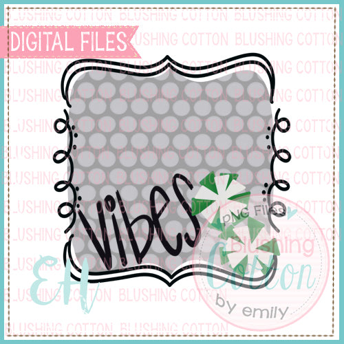 BLANK VIBES GREEN AND WHITE WATERCOLOR DESIGNS BCEH