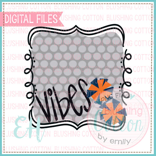 BLANK VIBES NAVY AND ORANGE WATERCOLOR DESIGNS BCEH