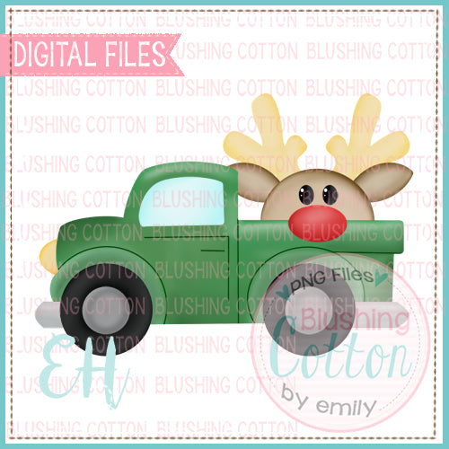 RUDOLPH TRUCK GREEN  BCEH