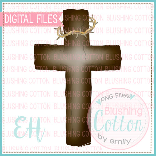 CROSS WITH THORN DESIGN   BCEH