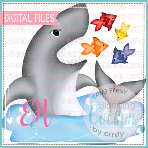 SHARK JUMPING FOR FISH - BCEH