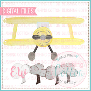 CROP DUSTER YELLOW WITH COTTON  BCEW