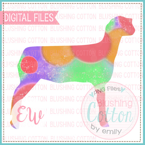 LAMB WATERCOLOR DESIGN BCEW