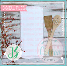 Load image into Gallery viewer, TEA TOWEL MOCK UP FLAT LAY WITH BERRY COLORED FLOWER PHOTO BCJZ
