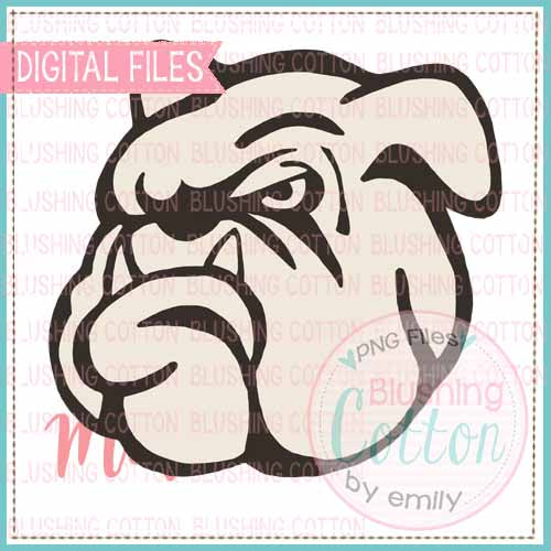 BULLDOG WATERCOLOR DESIGN BCMA