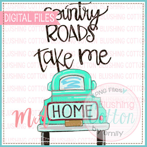 COUNTRY ROADS WATERCOLOR DESIGN BCMA