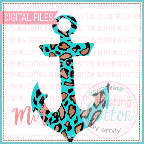 LEOPARD ANCHOR WATERCOLOR DESIGN BCMA