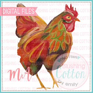 CHICK HAND PAINTED WATERCOLOR DESIGN FOR PRINTABLE AND OTHER CRAFTS BCMA