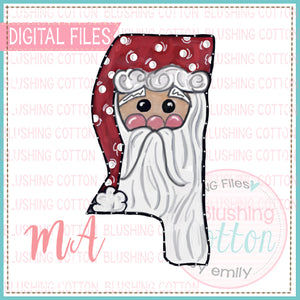 MISSISSIPPI SANTA WITH POLKA DOT FRINGE  BCMA