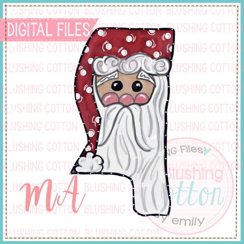 MISSISSIPPI SANTA WITH POLKA DOT FRINGE  BCMA