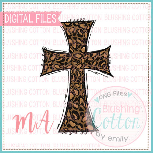 LEOPARD CROSS DESIGN  BCMA