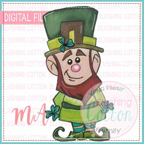 LEPRECHAUN WATERCOLOR DESIGN BCMA