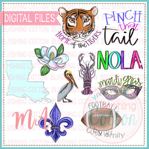 LOUISIANA PRIDE BUNDLE    BCMA